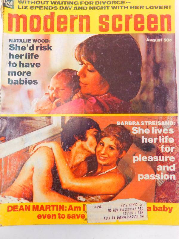 lot 59 image: Vintage Modern Screen Magazine
