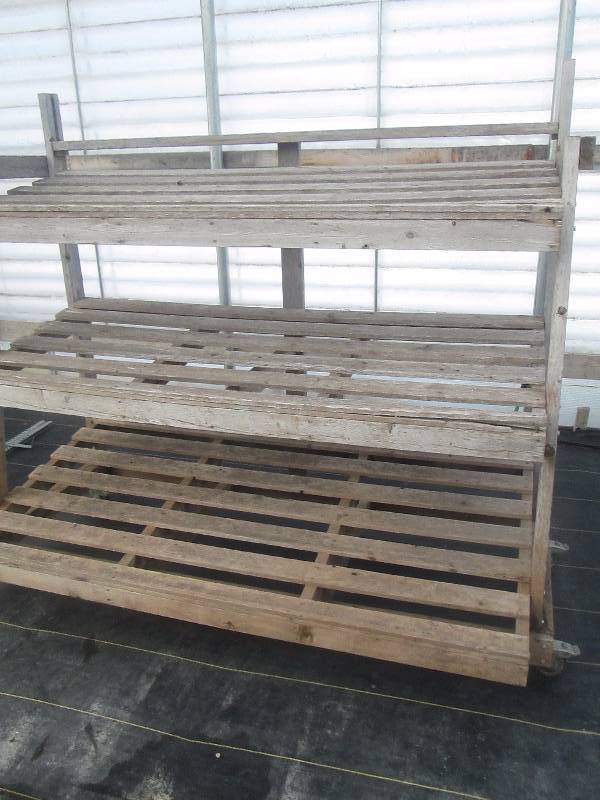 lot 57 image: Homemade Wood Stand