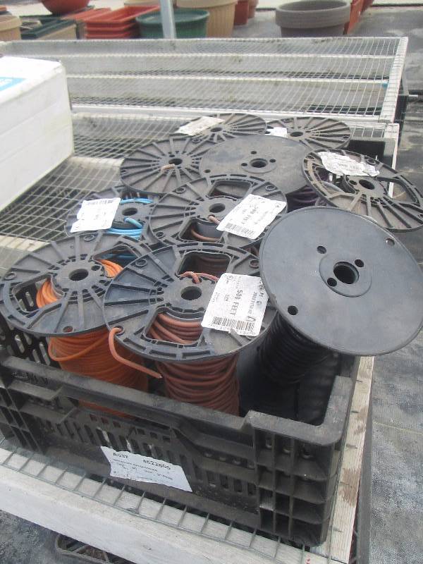 lot 79 image: Multiple Spools of Wiring