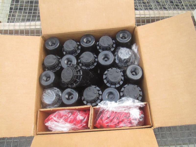 lot 87 image: Box of Sprinkler Irrigation Heads