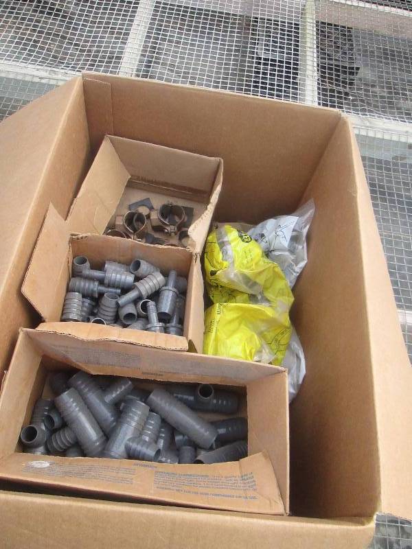 lot 94 image: Pipe Fittings, Clamps & Rings