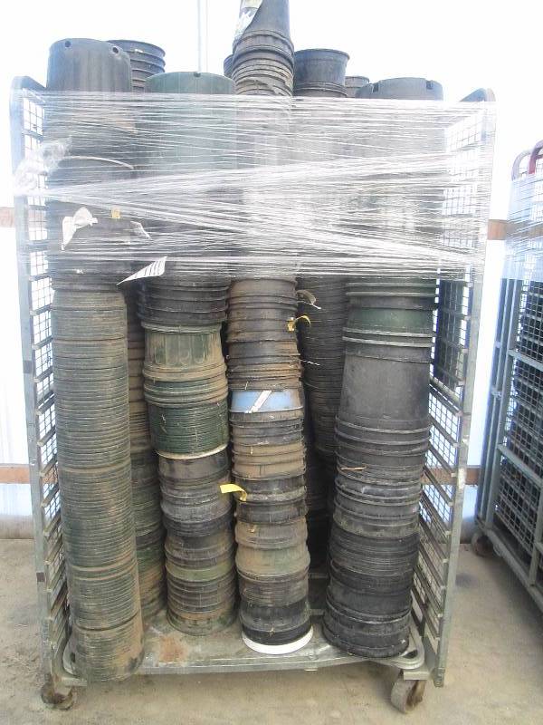 lot 95 image: Plastic Pots