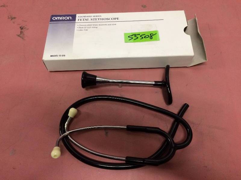 lot 5 image: New In Box Professional NEW Medical Clinical Classic Doctor Stethoscope Fetal Heart Sounds Gynecology