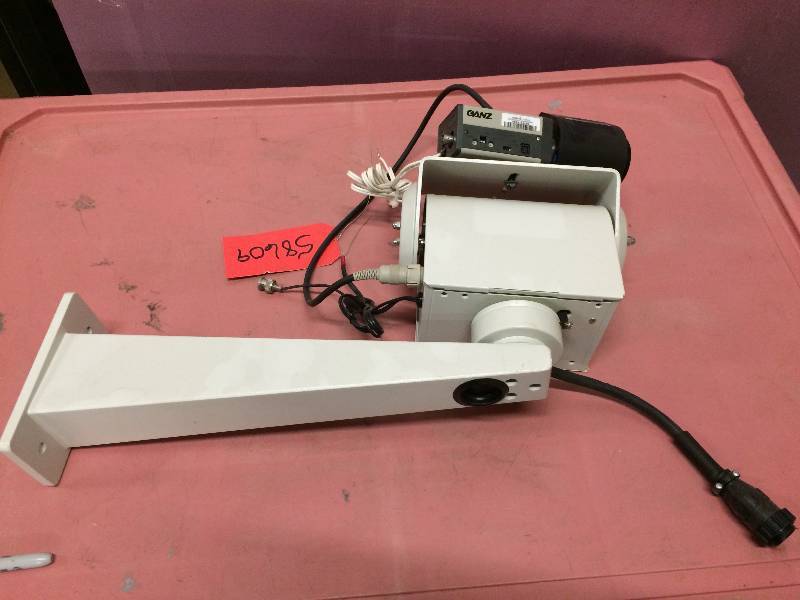 lot 11 image: WOW Ganz Security Camera Pelco Gear For Surveillance Super Condition Worked Up To Removal - The Computar TV ZOOM Lens Alone Is Worth $300 Used