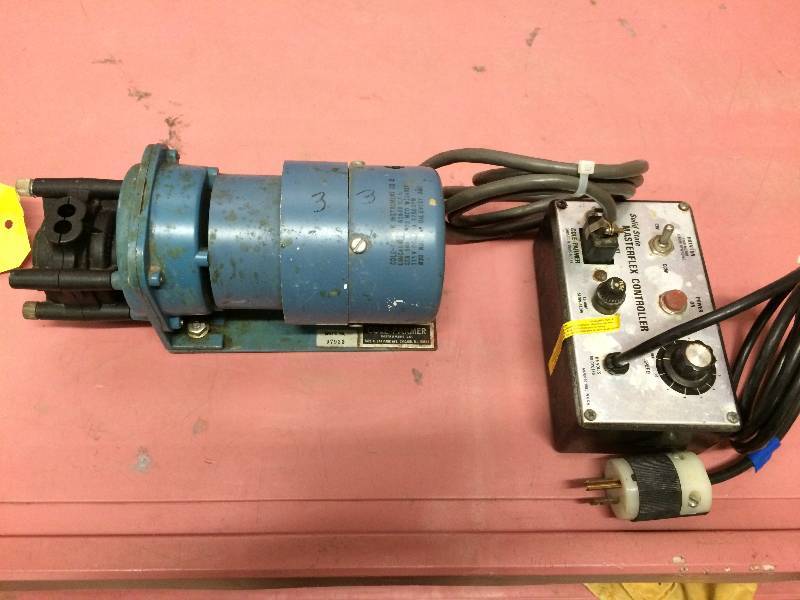 lot 25 image: Retails Used $400 Cole Parmer Masterflex Controller & Pump 30 Rpm - Works