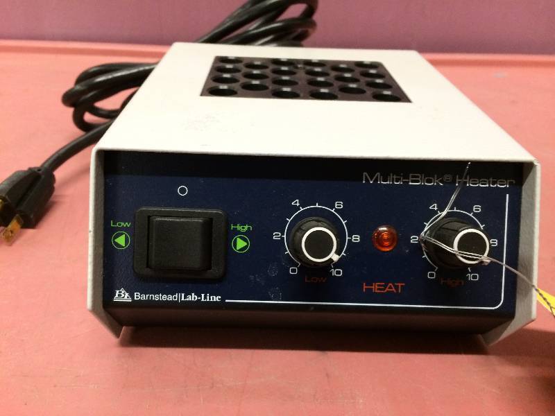 lot 28 image: BarnsteadLab-Line 2050 Multi-Blok Heater Test Tube Etc Used In Food Science Chemistry Hematology Pathology or Clinical Labs - Excellent Working Condition
