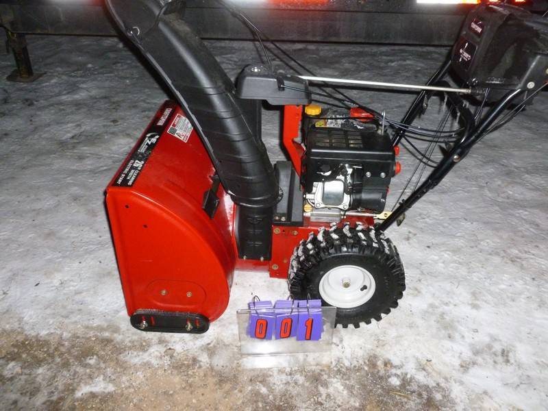 SnS # 243 January Snow blower sale