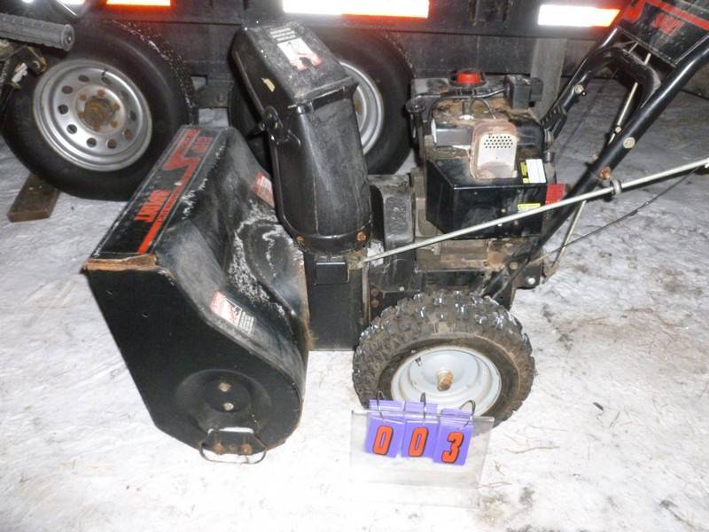 SnS # 243 January Snow blower sale