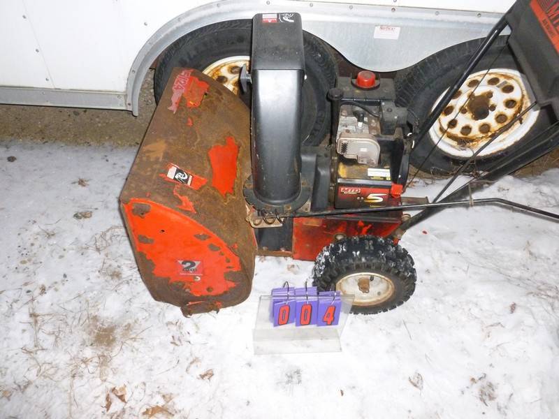 SnS # 243 January Snow blower sale
