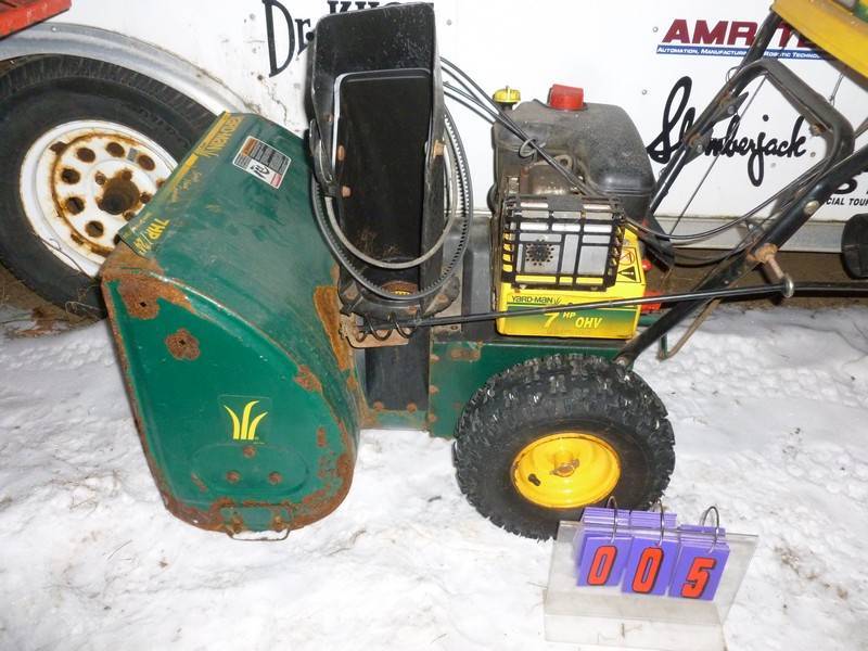SnS # 243 January Snow blower sale