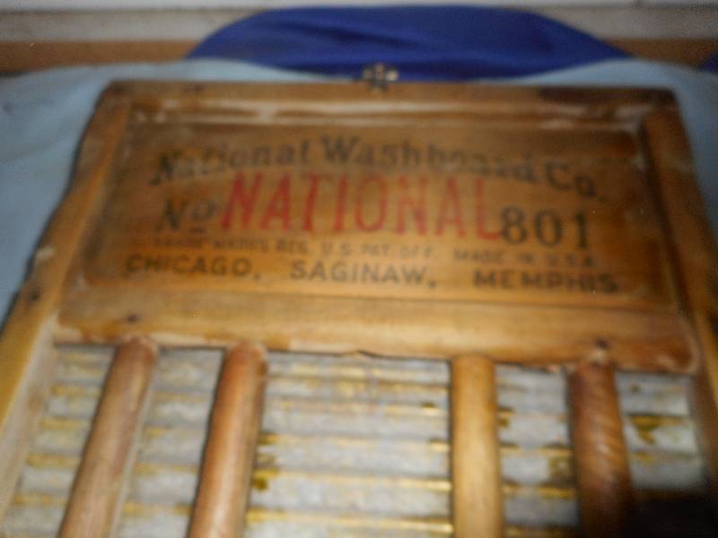 ANTIQUE WASHBOARD