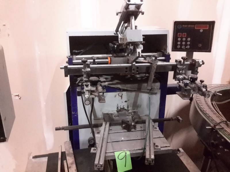 lot 9 image: Super Primex Rotary Silk Screen Machine