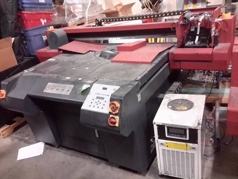 lot 1A image: XENOUS Flat Bed Printer
