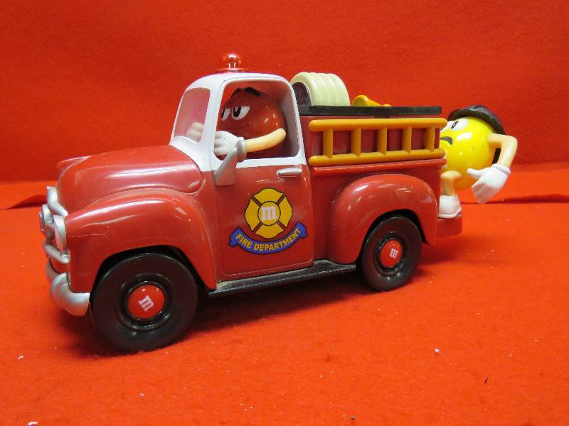 Collectible M&M Fire Truck