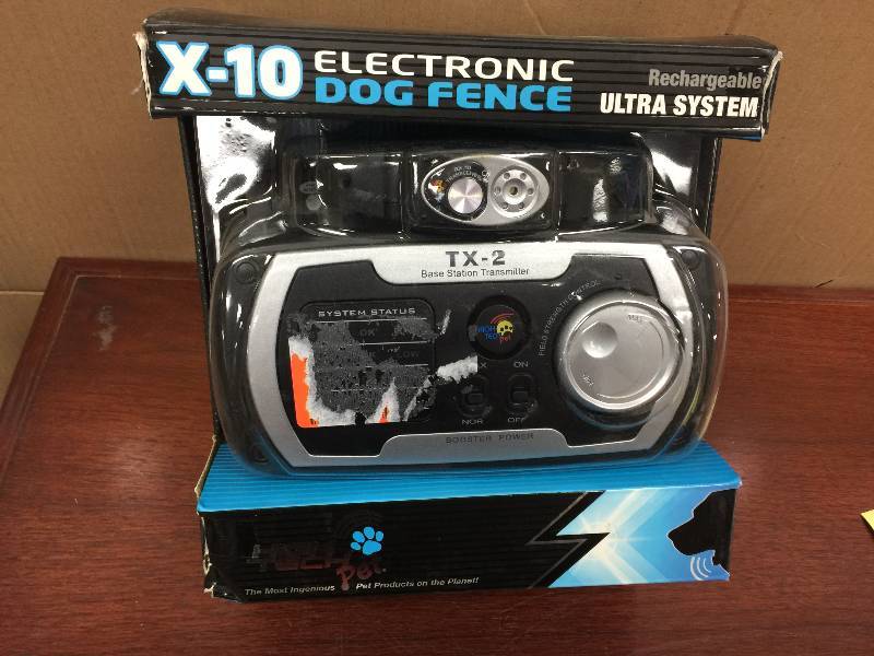 lot 13 image: High Tech Pet Humane Contain 50 Acre Multi-Function In-Ground Ultra Electronic Dog Fence Model#  X-10 New