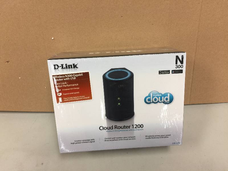 lot 42 image: New D-Link Wireless N 300 Mbps Home Cloud App-Enabled Gigabit Router (DIR-636L)