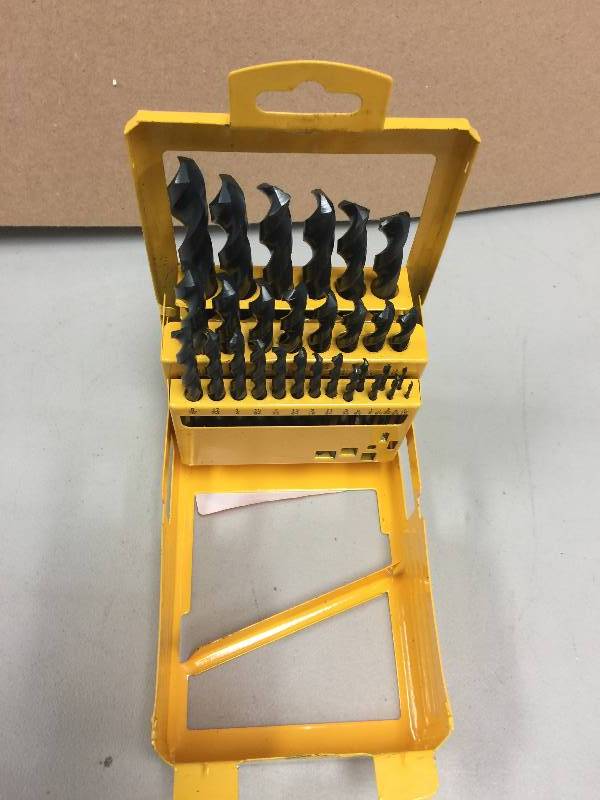 lot 55 image: DEWALT Black Oxide Drill Bit Set (29-Piece)