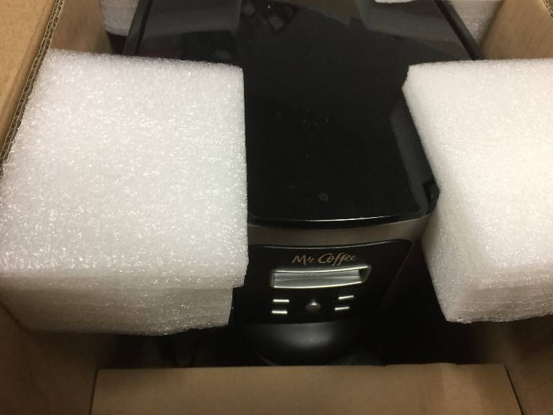 lot 86 image: Mr. Coffee 12 Cup Programmable Coffeemaker - Black BVMC-FLX23