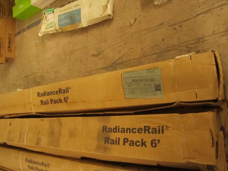 lot of 6 foot timber tech radiance ...