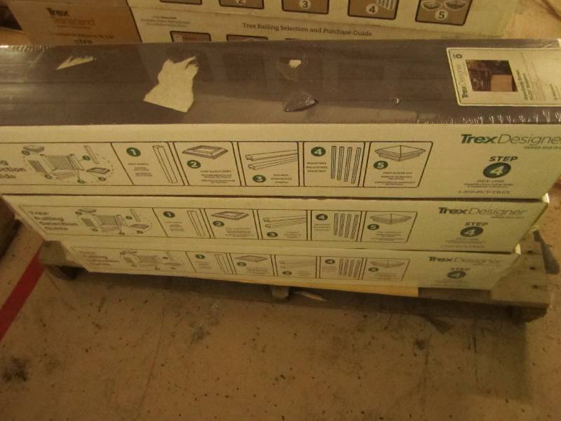 3 packages of trex designer woodlan...