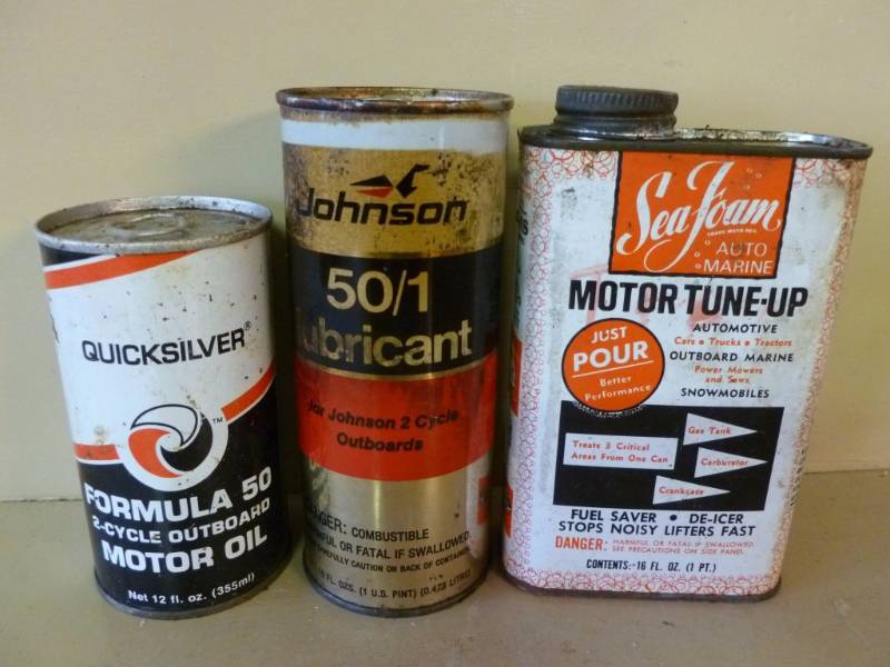 Vintage Oil Cans
