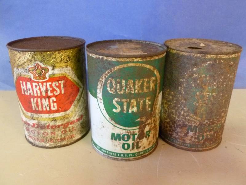 Vintage Oil Cans