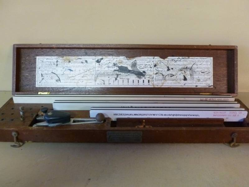 Vintage Lettering Set