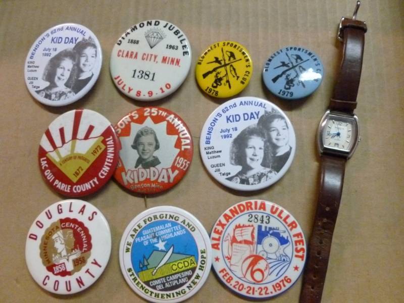Vintage Pinback Buttons