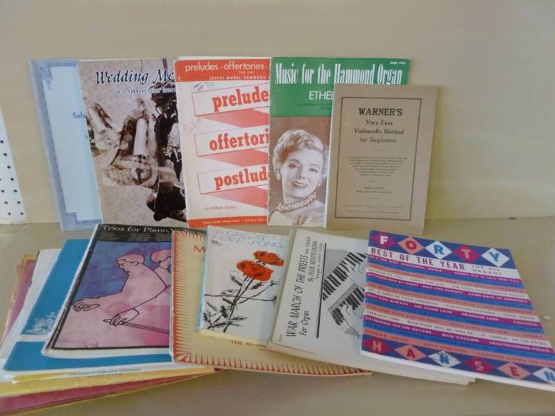 Vintage Music Books