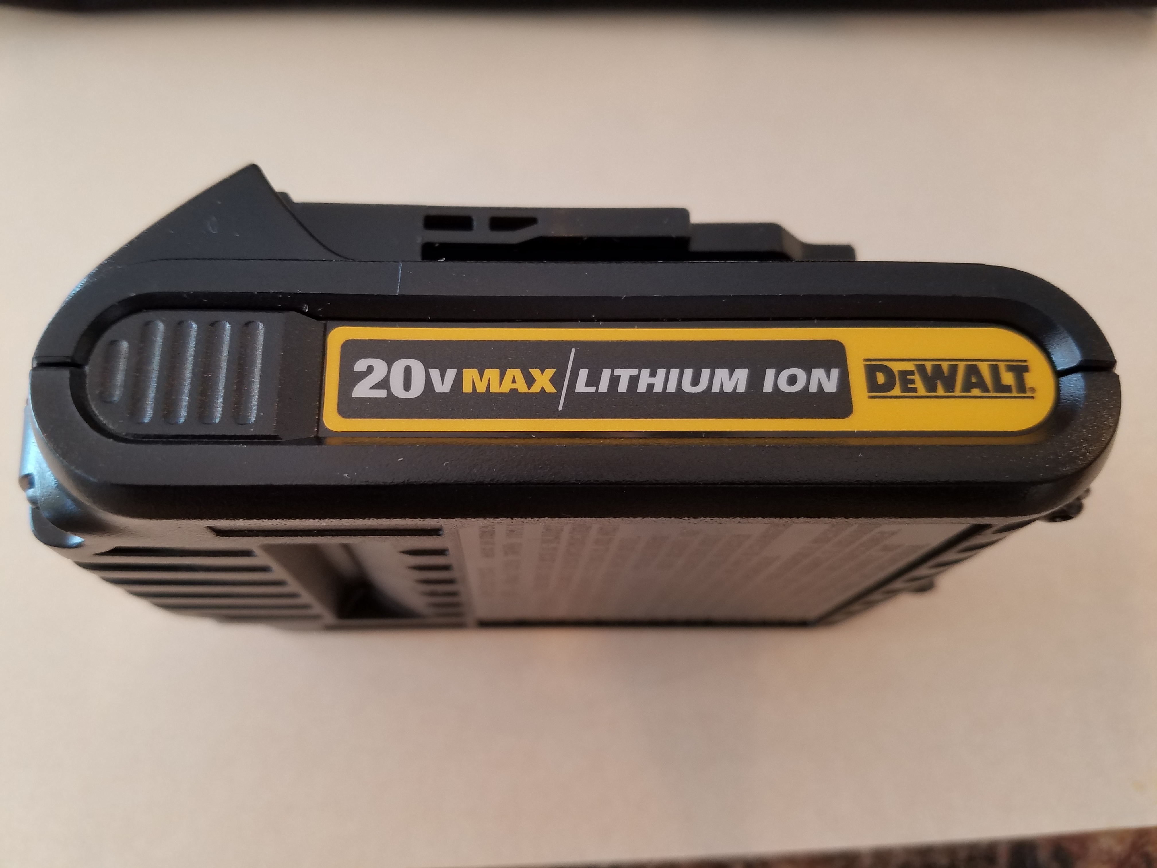 lot 23 image: DeWalt Cordless  20v MAX Lithium Ion Battery...Brand new