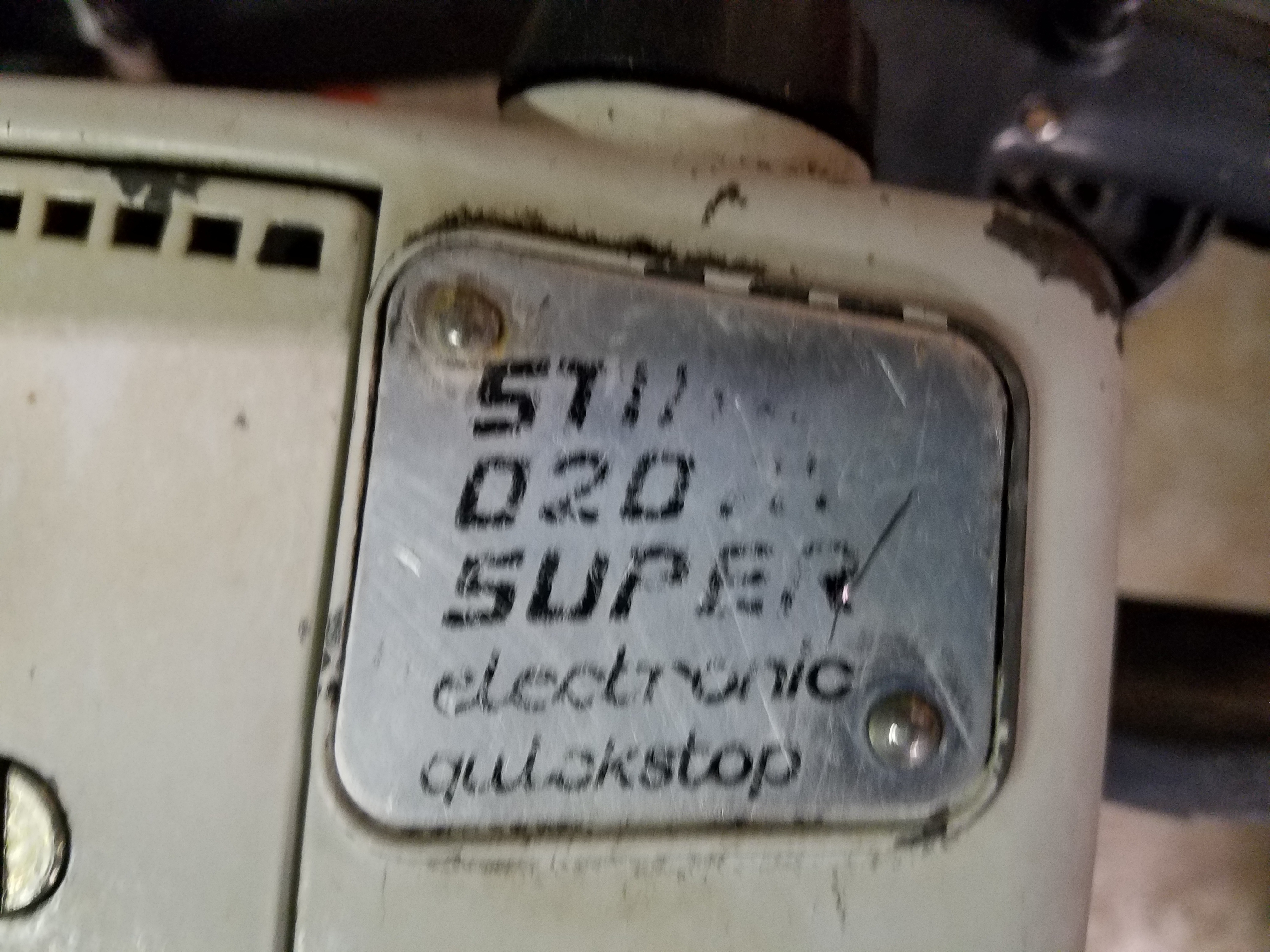 lot 28 image: Stihl 020 Super  Chain Saw