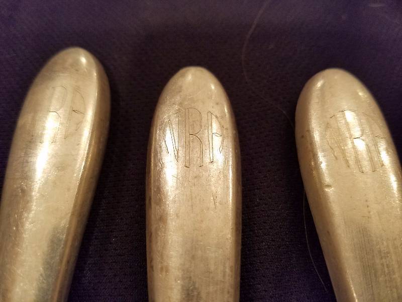 lot 15 image: NRA Engraved Sterling Silver Ware