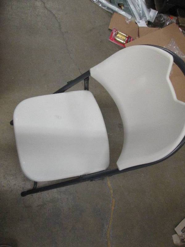 Resin Folding Chair in Earth Tan re...