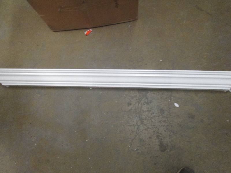 white 60 x 5 floating shelf ...