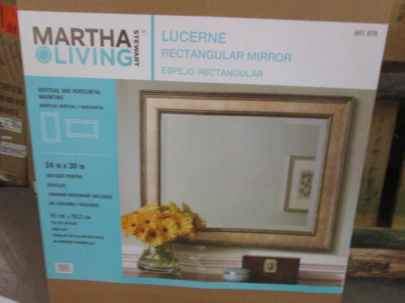 lucerne rectangular mirror 24 x 30...