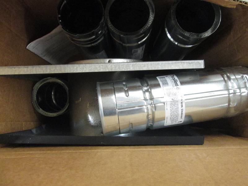 PelletVent 3 in. Stove Pipe Kit ret...