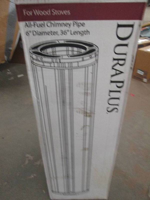 6 dura plus all-fuel chimney pipe ...