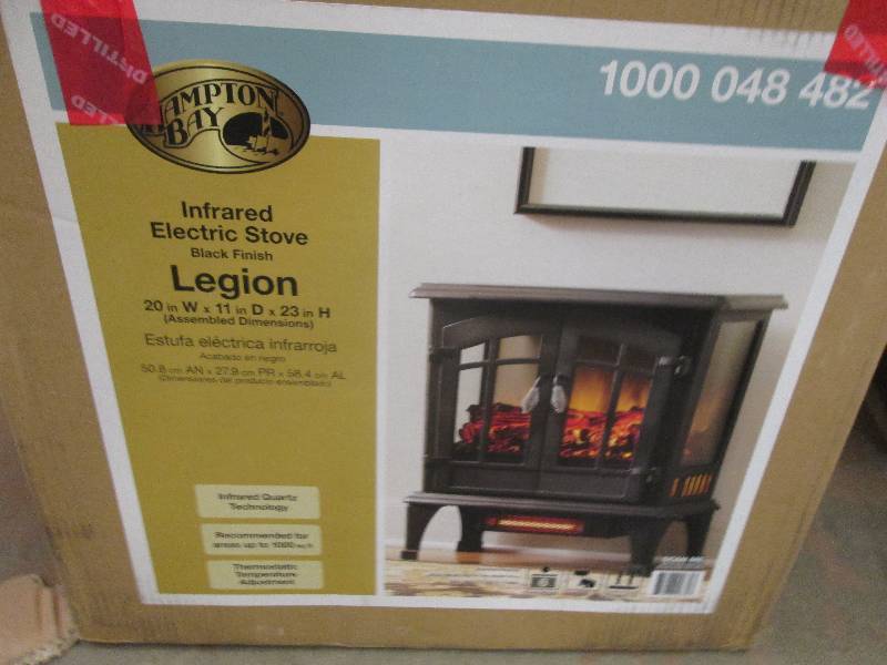 Hampton Bay infrared electric stove...
