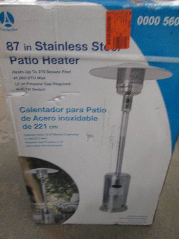 87 Stainless steel patio heater