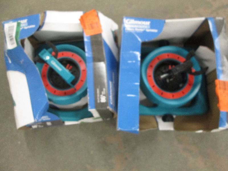2 gilmour pattern master sprinklers...