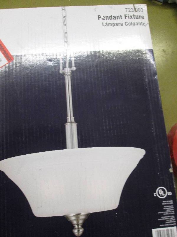 Commercial Electric 3-Light Brushed...