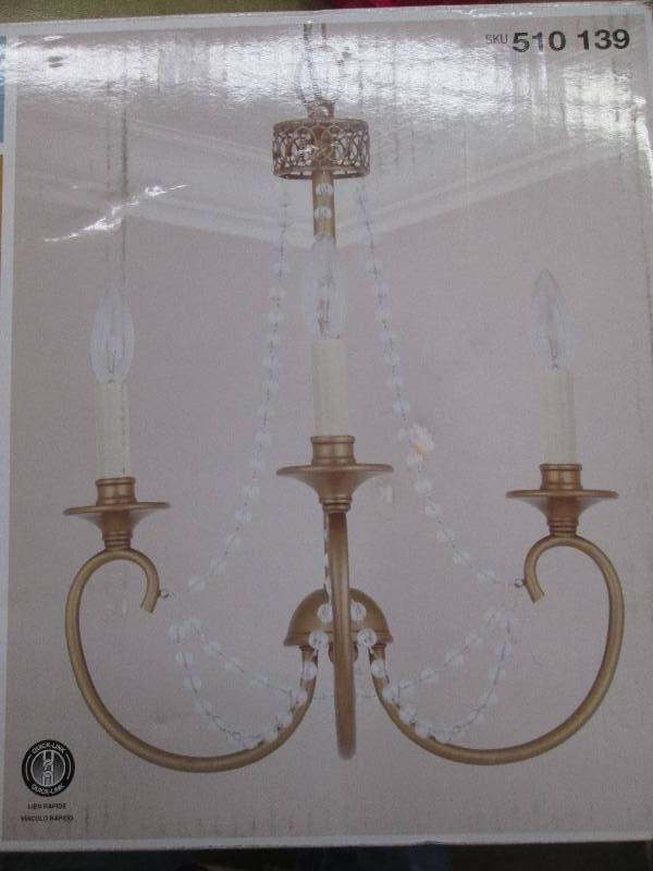 Hampton Bay estelle chandelier cham...