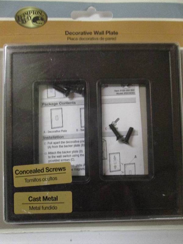10 Hampton Bay 2 GFCI Screwless Wal...