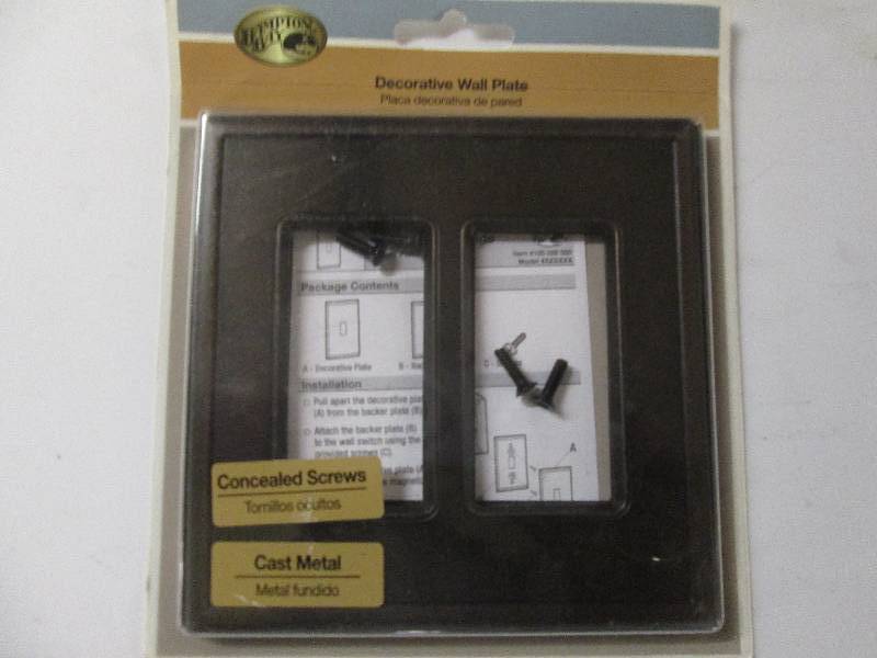 10 Hampton Bay 2 GFCI Screwless Wal...