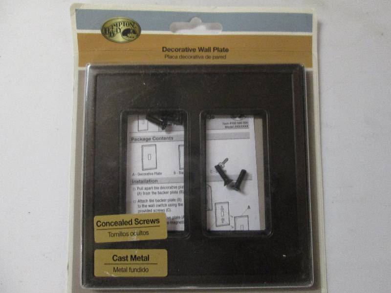 10 Hampton Bay 2 GFCI Screwless Wal...