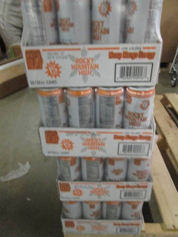 4 cases of 1212oz cans of low calo...