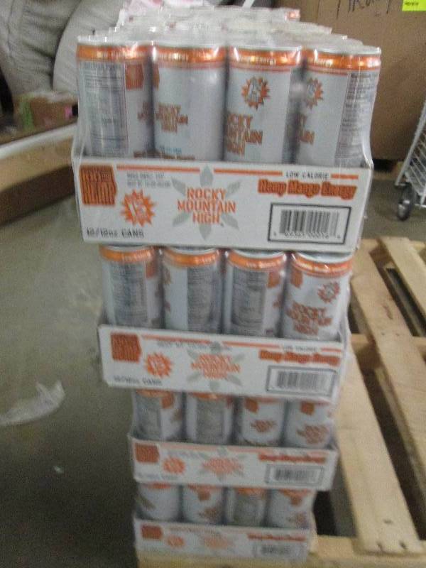 4 cases of 1212oz cans of low calo...