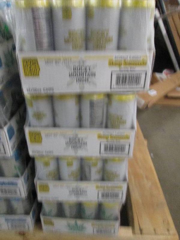 4 cases of 1212oz cans of rocky mo...