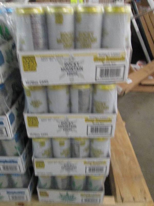 4 cases of 1212oz cans of rocky mo...