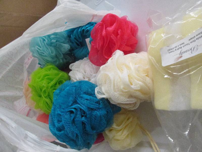 15 new bathshower scrubbys ...